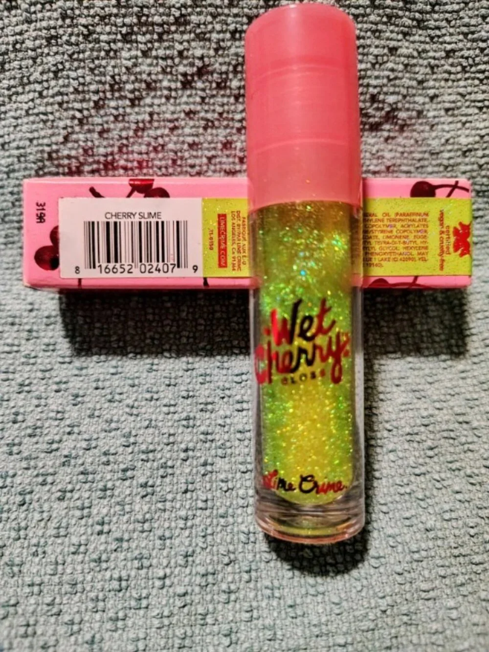 Lime Crime Wet Cherry Gloss – Cherry Slime